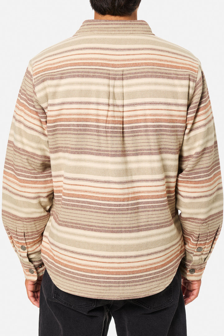 Katin Harold Stripe Jacket - Mahogany