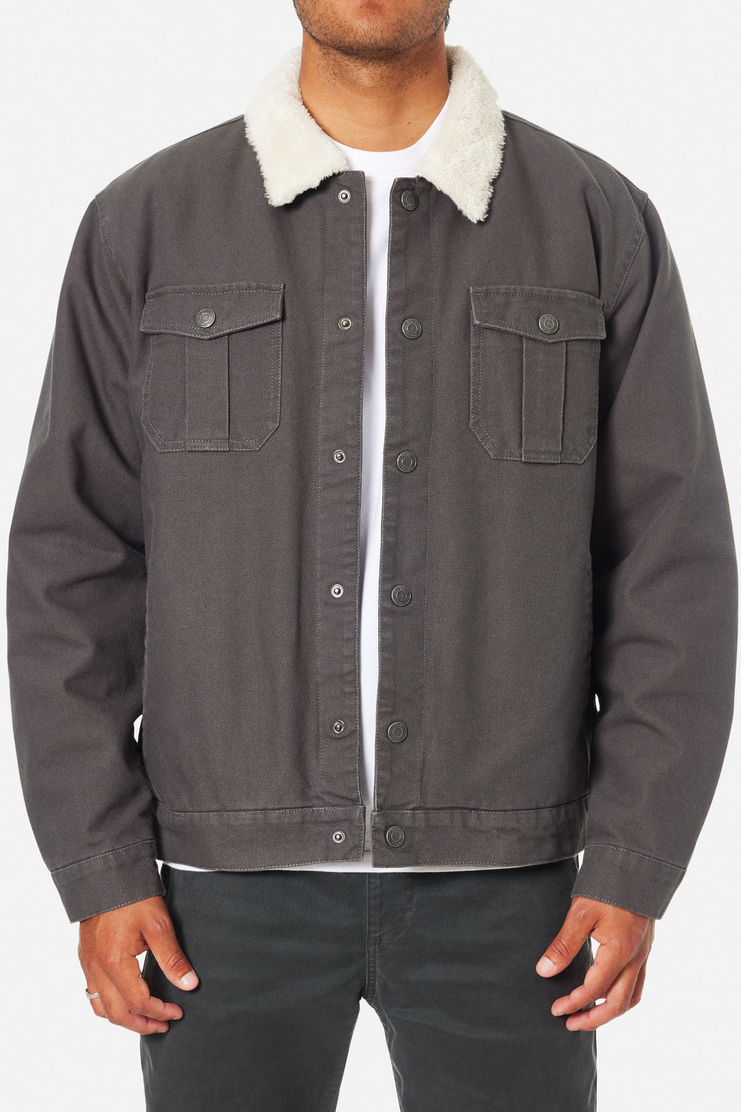 KATIN HARRIS CANVAS JACKET - BLACK WASH - Sun Diego Boardshop