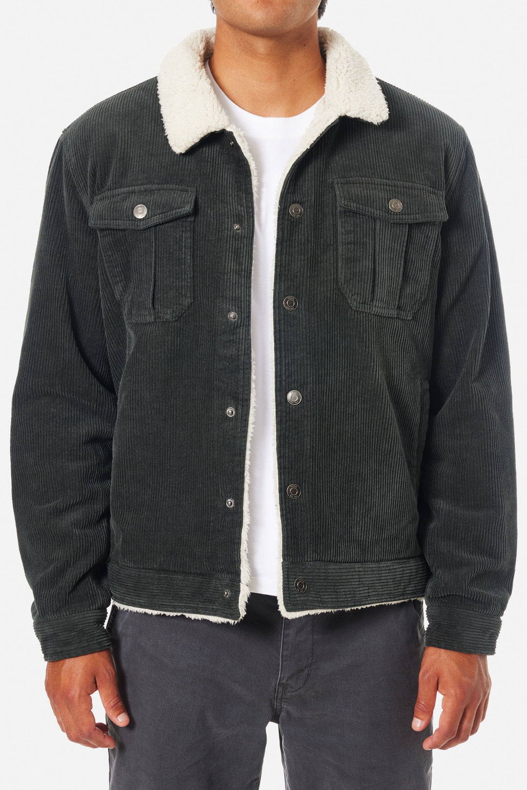 KATIN HARRIS CORDUROY JACKET - BLACK WASH - Sun Diego Boardshop