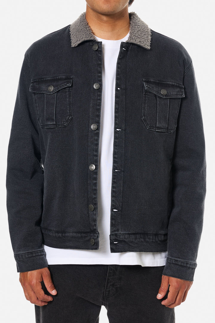 Katin Harris Denim Jacket - Washed Black