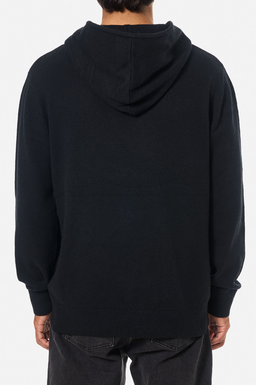 Katin Hayes Hooded Henley Sweater - Black