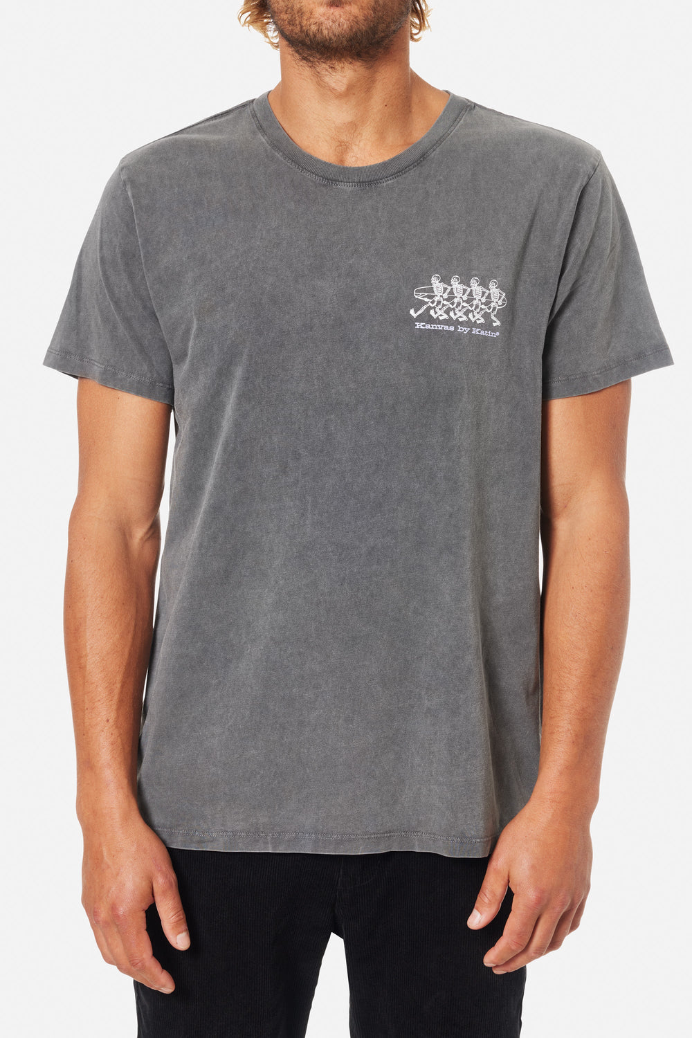 KATIN HERMANOS TEE - BLACK SAND WASH - Sun Diego Boardshop