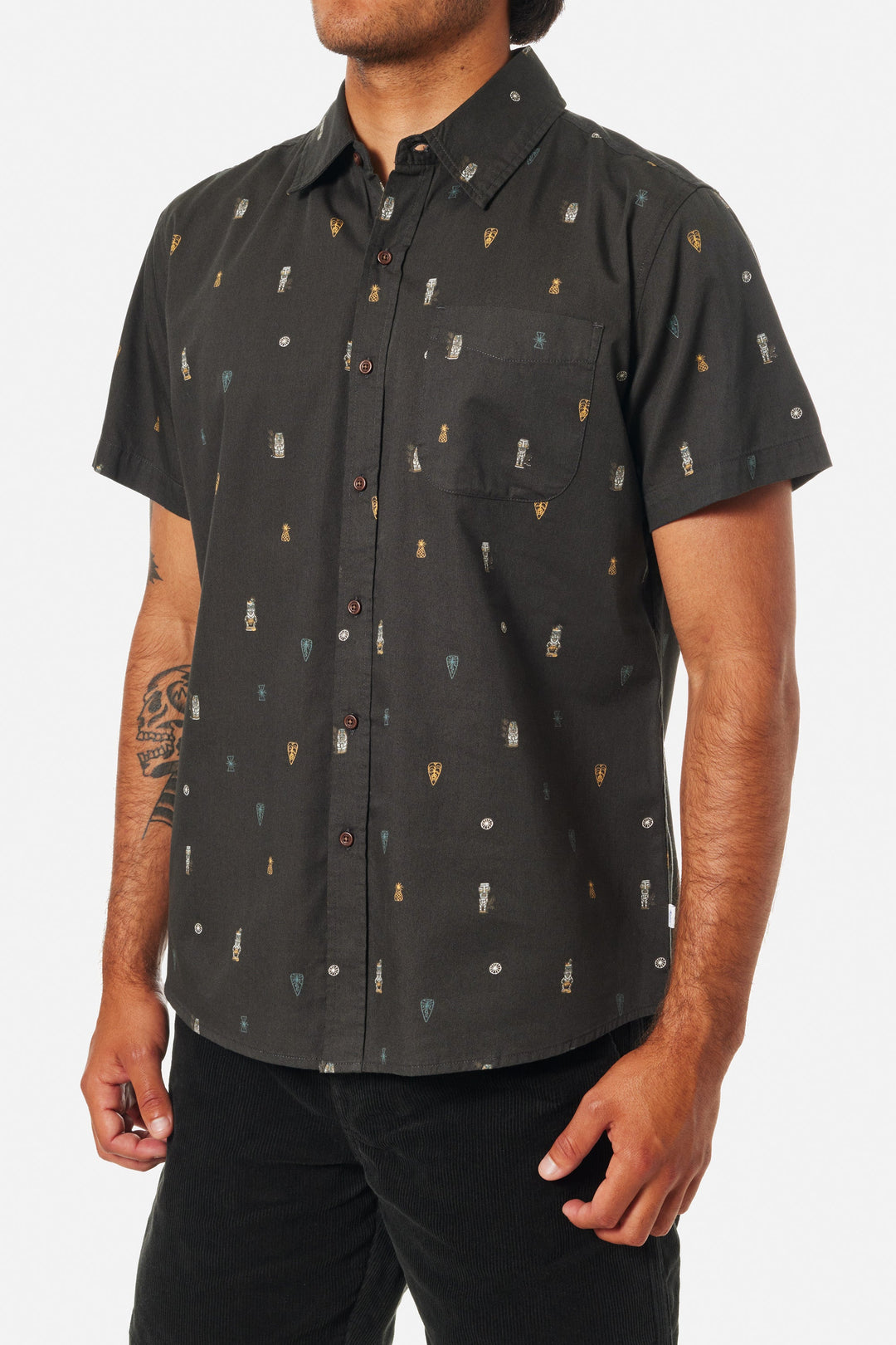 KATIN IDOL SHIRT - BLACK WASH - Sun Diego Boardshop