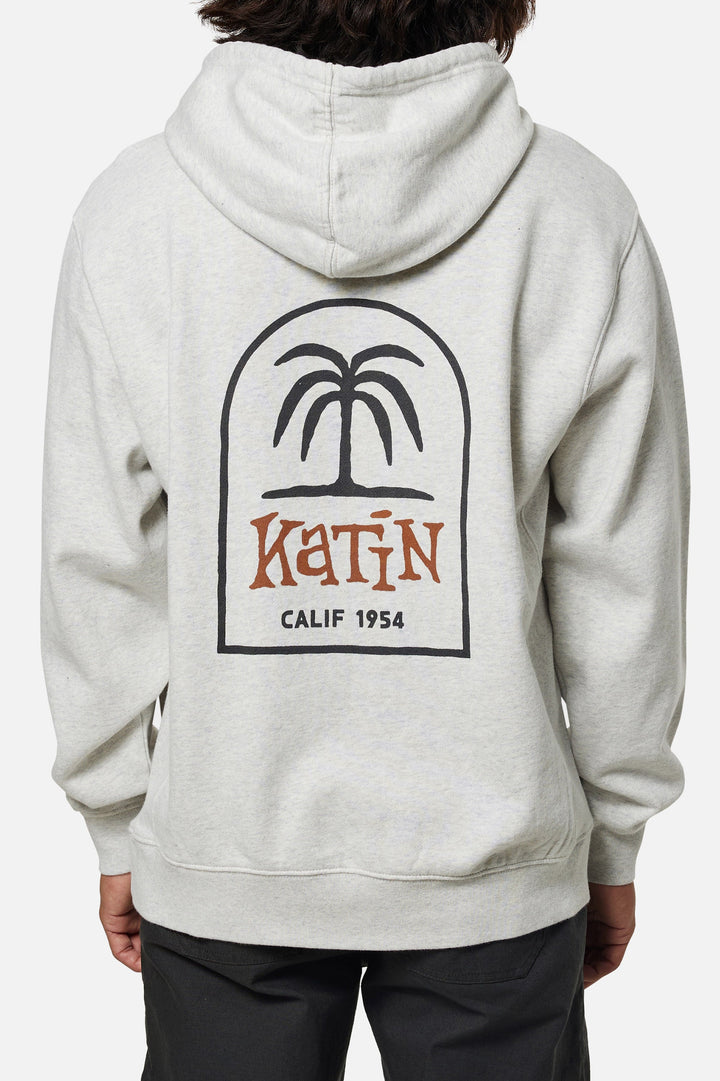 KATIN K-Palm Hoodie - HEATHER GREY - Sun Diego Boardshop
