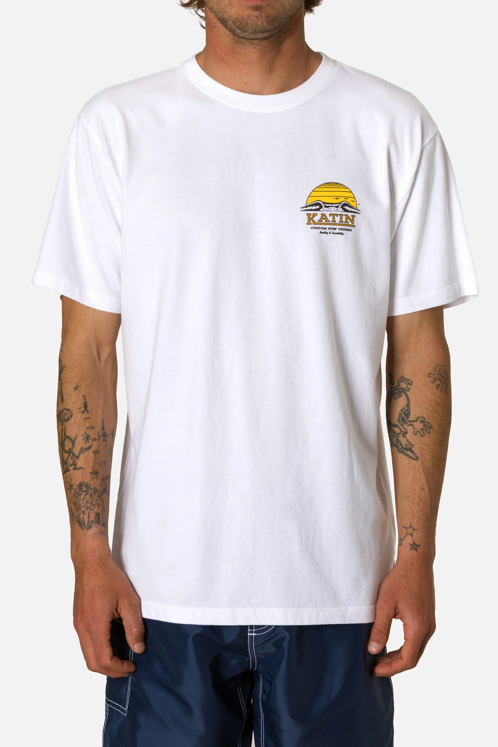 Katin Krui Tee - White - Sun Diego Boardshop
