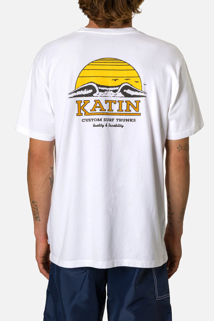 Katin Krui Tee - White - Sun Diego Boardshop