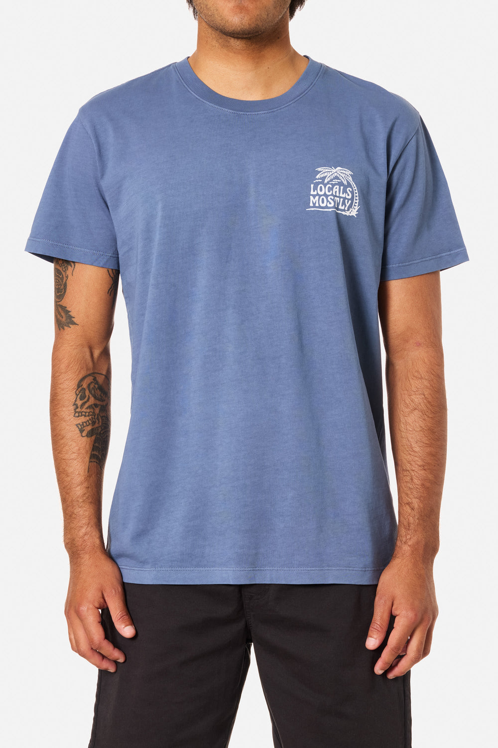 Katin Locals Tee - Blue Pigment Dye - Sun Diego Boardshop