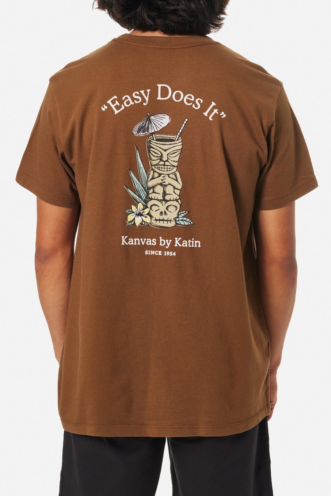 KATIN MIXER TEE - BARK - Sun Diego Boardshop