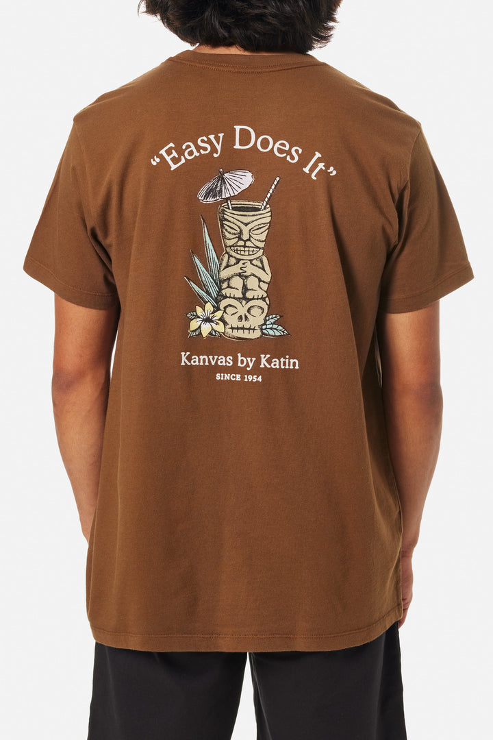 KATIN MIXER TEE - BARK - Sun Diego Boardshop