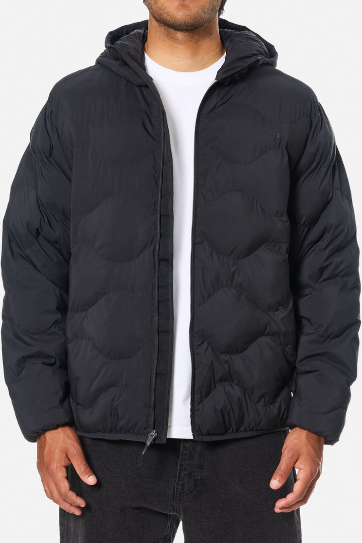 Katin Otg Henson Hooded Puffer - Black