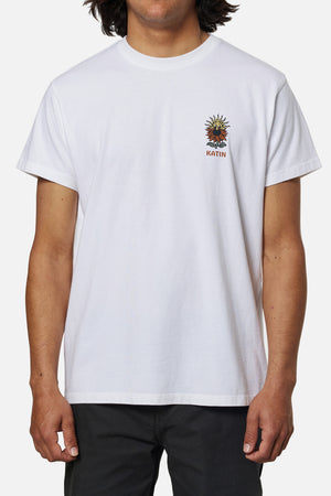 KATIN POLLEN TEE - WHITE - Sun Diego Boardshop