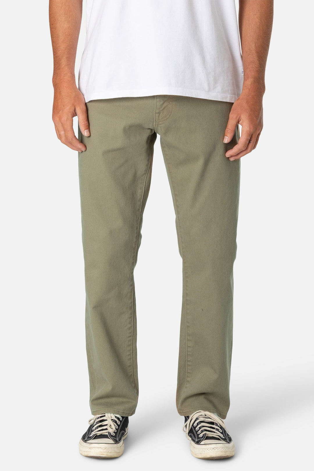 Katin Men's Ren 57 Classic Straight Bull Denim - Covert Green
