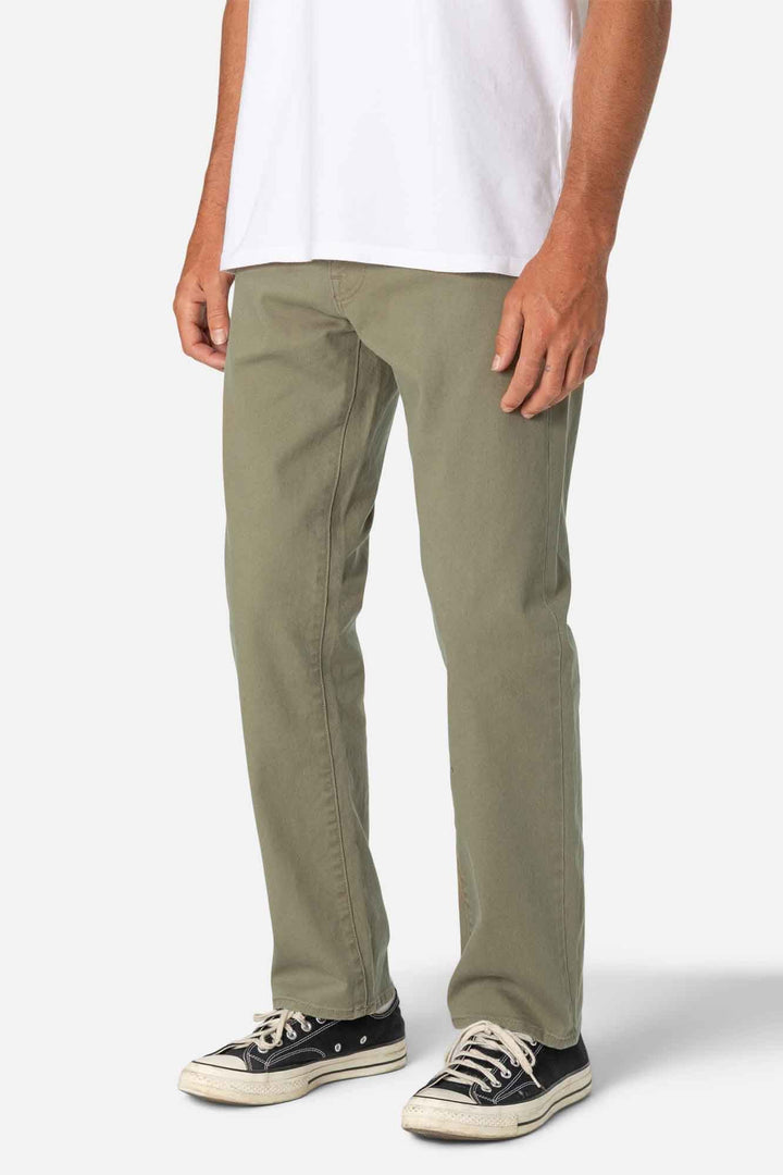 Katin Men's Ren 57 Classic Straight Bull Denim - Covert Green