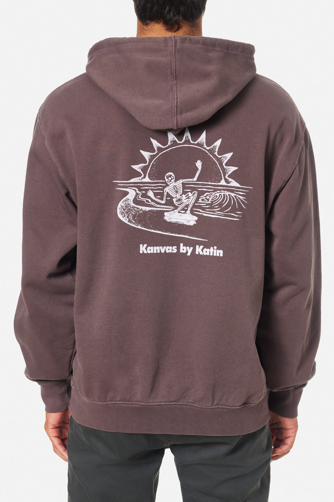 KATIN RIPPER HOODIE - DARK AURALITE PIGMENT DYE - Sun Diego Boardshop