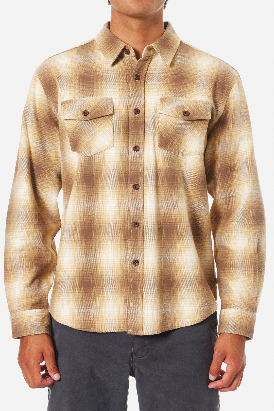 KATIN SHADOW FLANNEL - EARTH - Sun Diego Boardshop