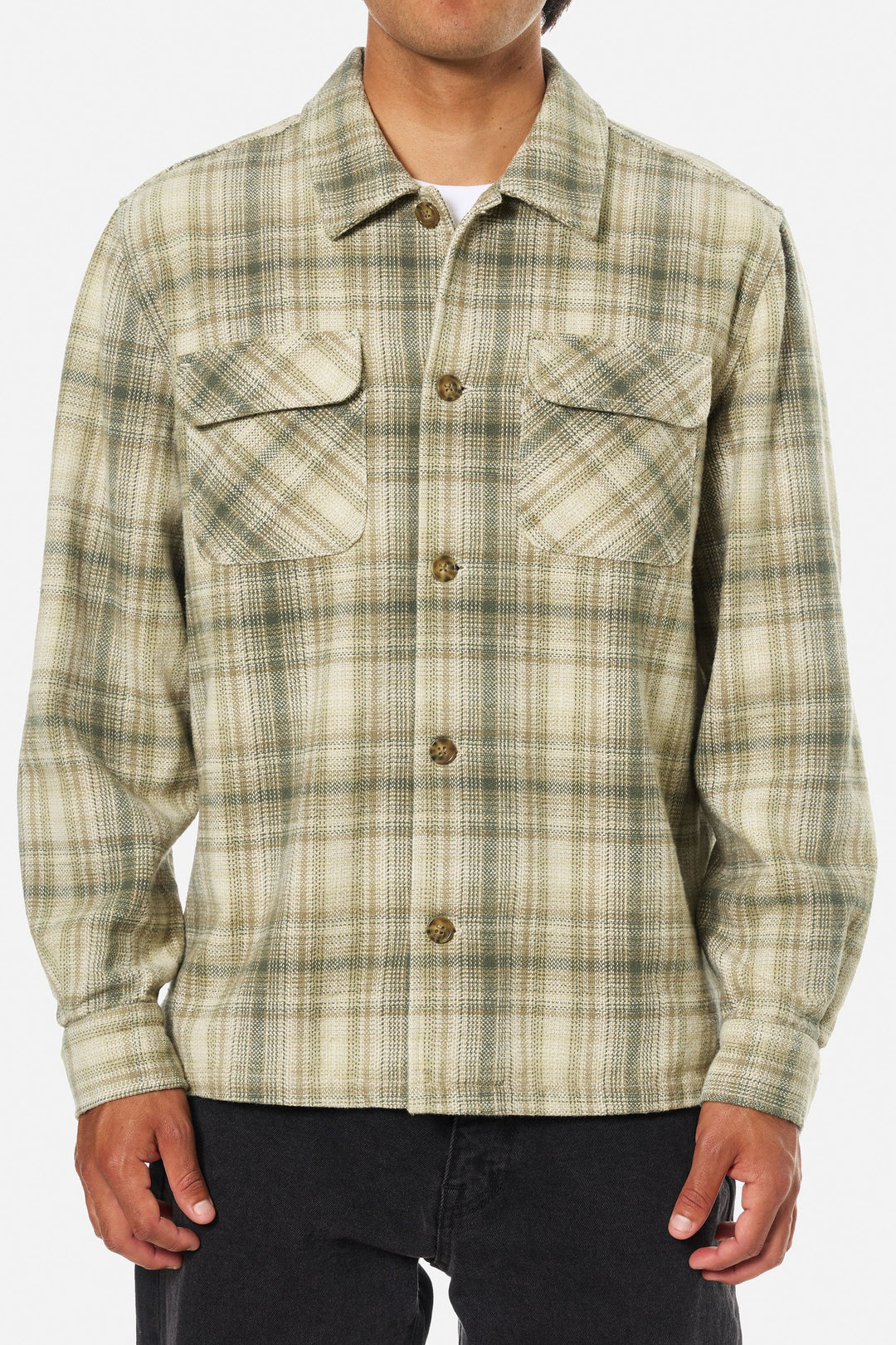 Katin Shiloh Flannel - Moss - Sun Diego Boardshop