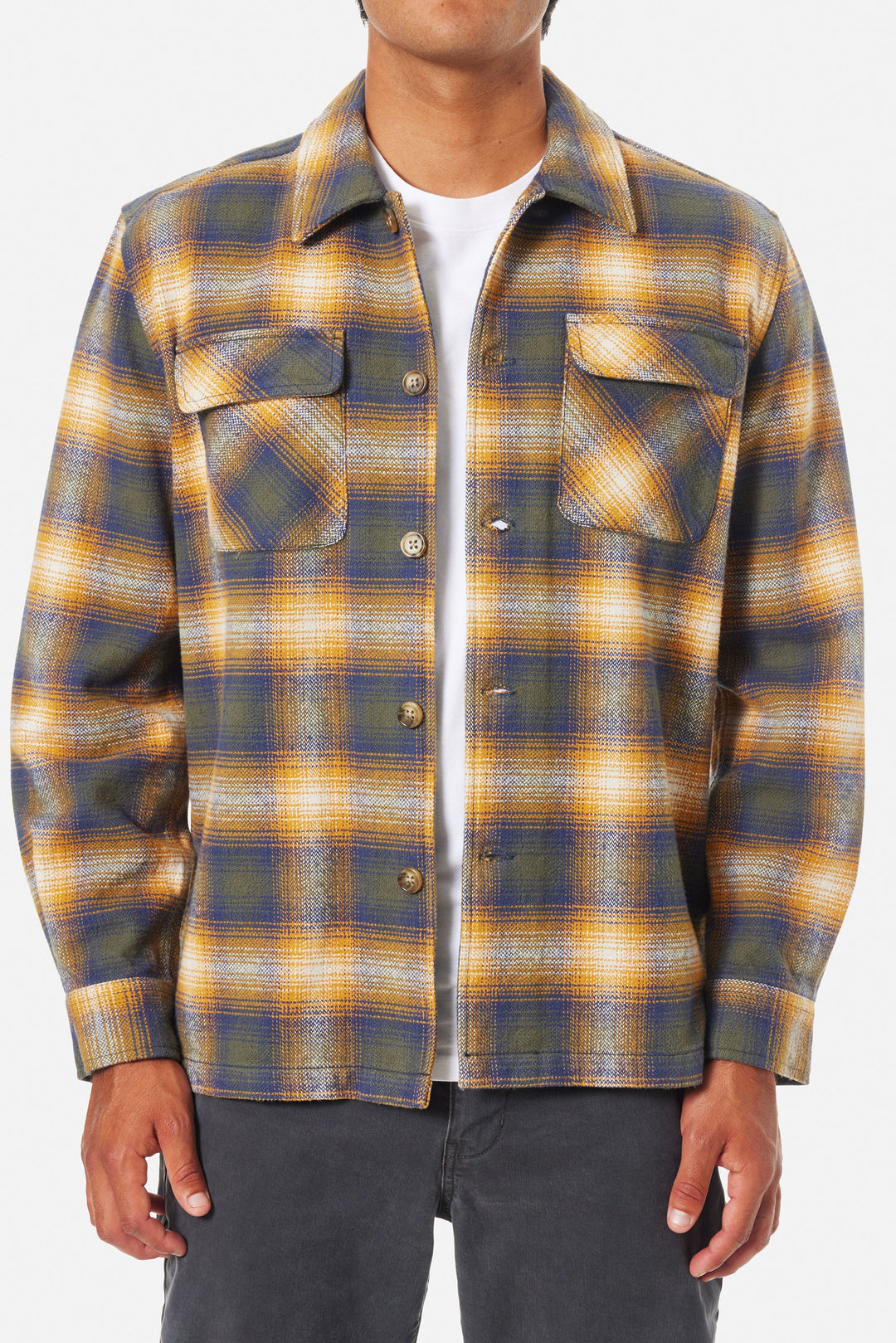 KATIN SHILOH FLANNEL - THYME - Sun Diego Boardshop