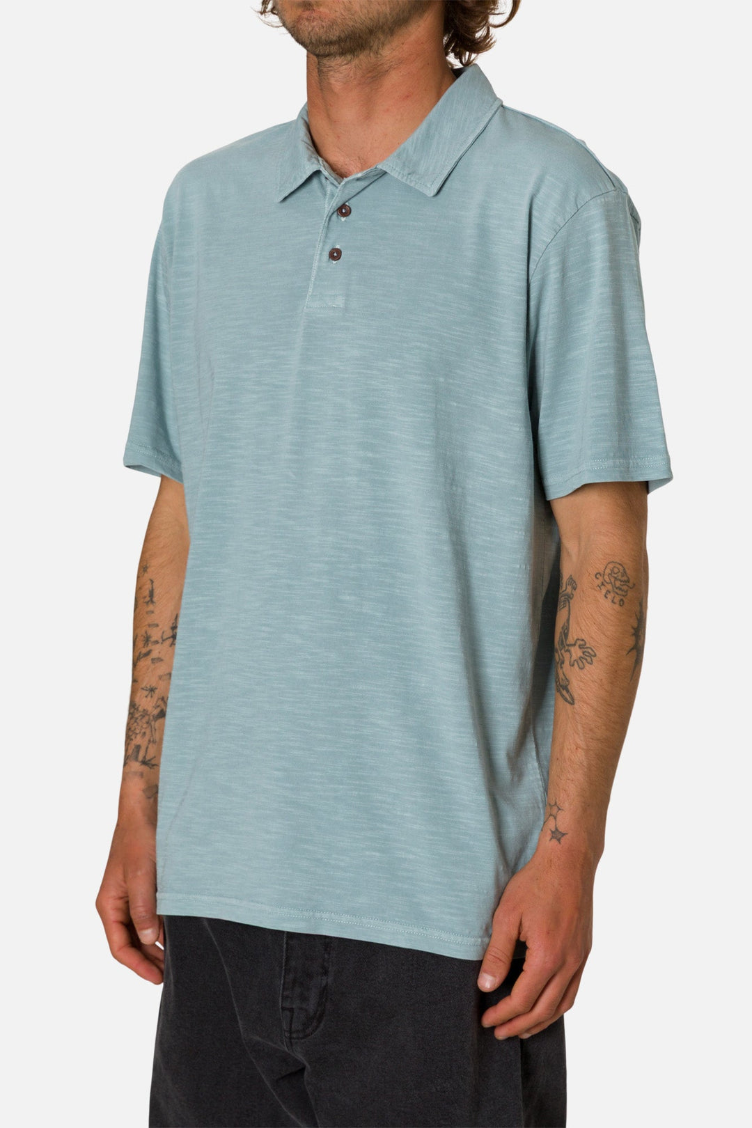 Katin Men's Slub Polo - Airforce Blue - Sun Diego Boardshop