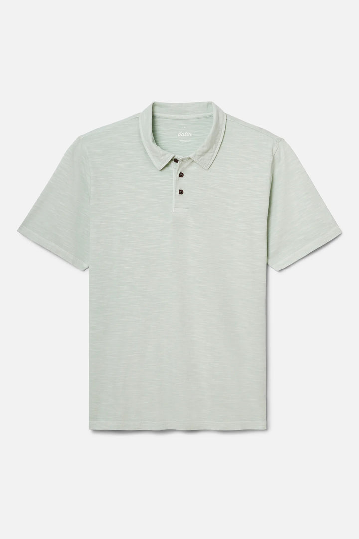 Katin Slub Polo - Sea Foam - Sun Diego Boardshop