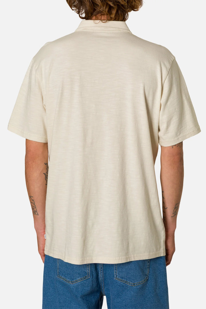 Katin Slub Polo - Vintage White - Sun Diego Boardshop