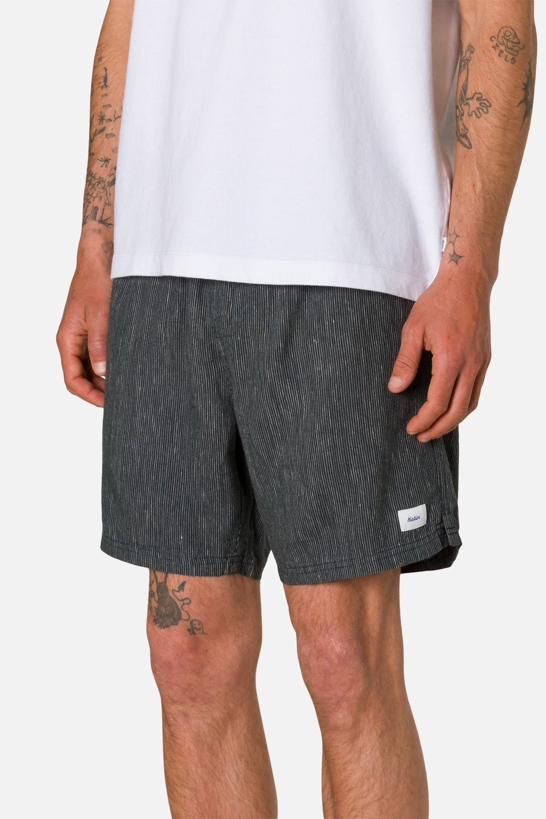 Katin Mens Stevens Local Short Black Wash - Sun Diego Boardshop