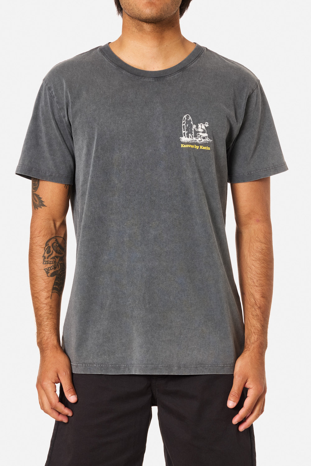 Katin Stone Age Tee - Black Sand Wash - Sun Diego Boardshop