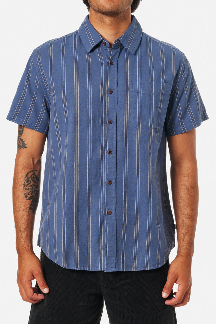 KATIN STRUM SHIRT - WASHED BLUE - Sun Diego Boardshop