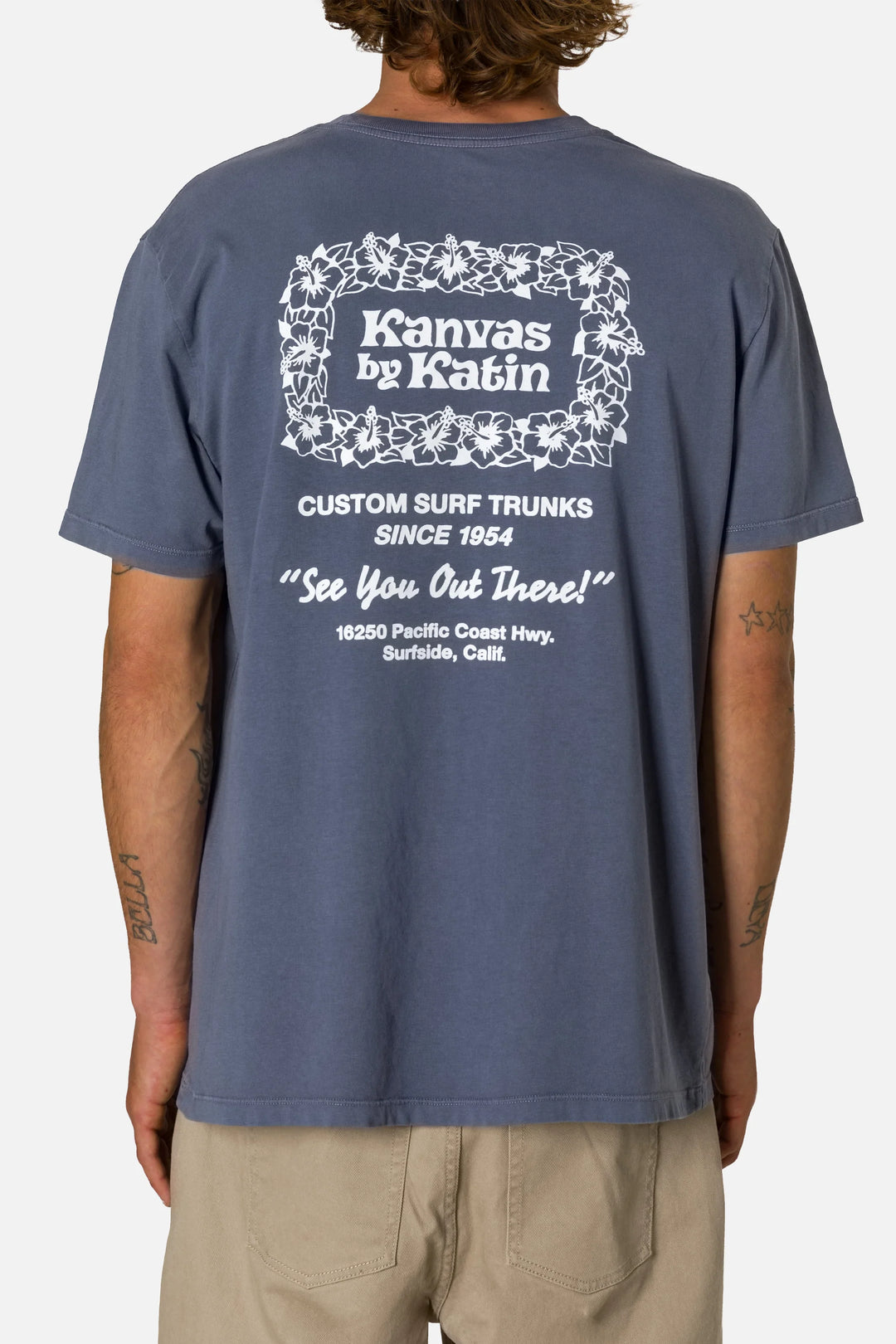 Katin Surform Tee - Blue - Sun Diego Boardshop