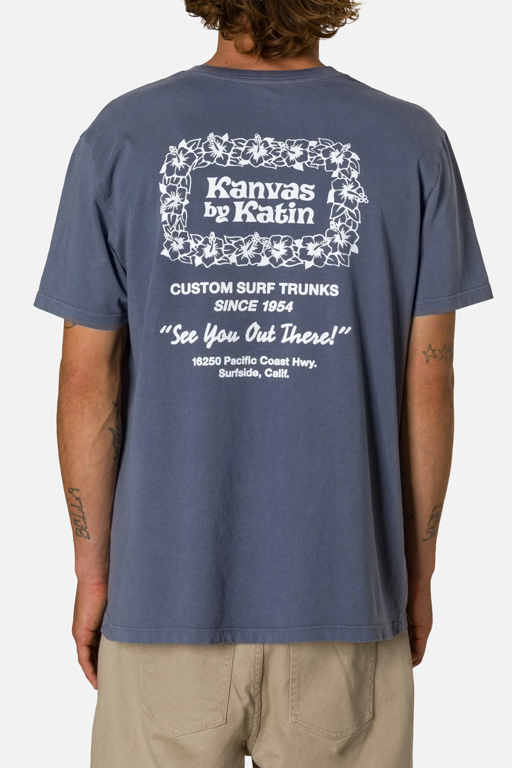 Katin Surform Tee - Blue - Sun Diego Boardshop