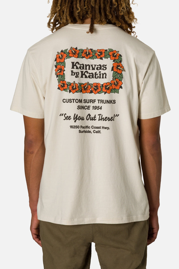 Katin Men's Surform Tee - Vintage White - Sun Diego Boardshop