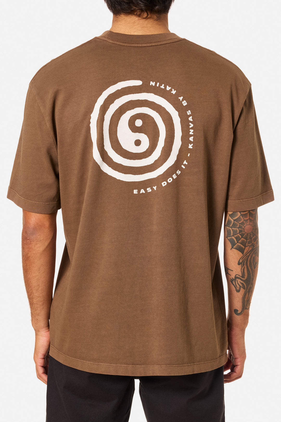Katin Swirl Relaxed Tee - Rain Drum Pigment Dye - Sun Diego Boardshop