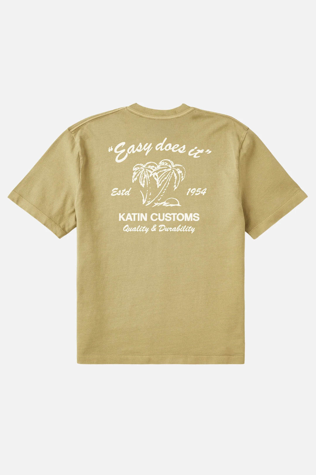 Katin Suds Relaxed Tee - Covert Green Pigment Dye - Sun Diego Boardshop