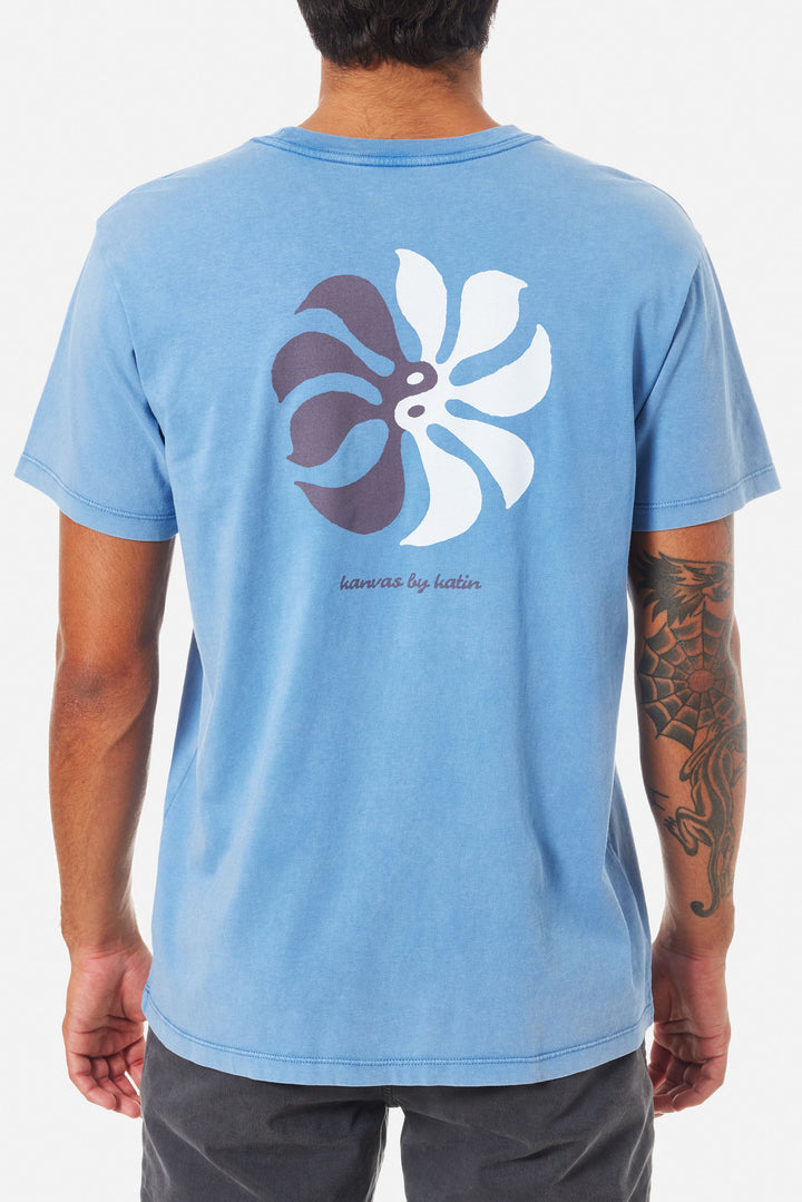 KATIN TOGETHER TEE - BAY BLUE SAND WASH - Sun Diego Boardshop