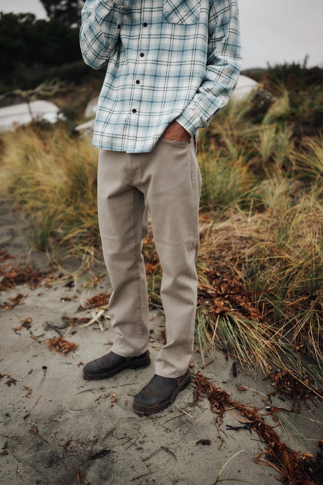 Katin Ren 57 Classic Straight Bull Denim - Vintage Khaki - Sun Diego Boardshop