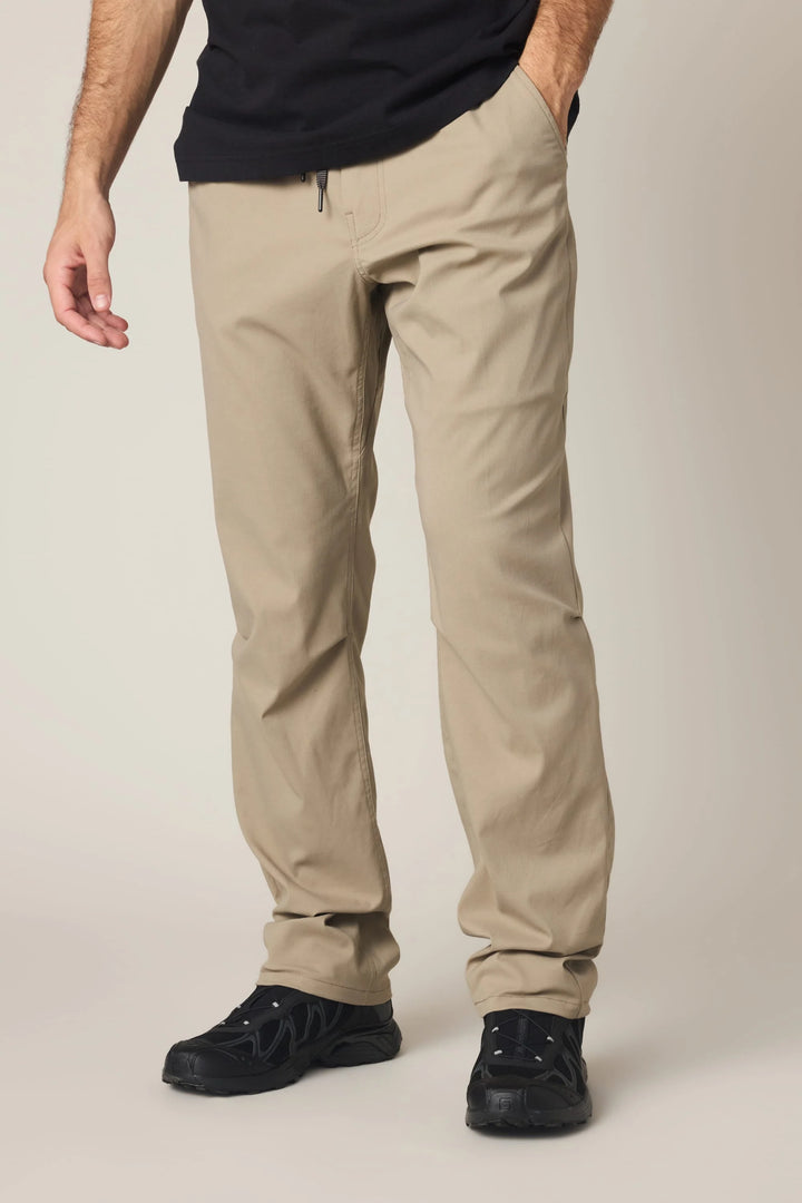 686 Men's Everywhere Relaxed Fit Pant - Timberwolf - Sun Diego Boardshop