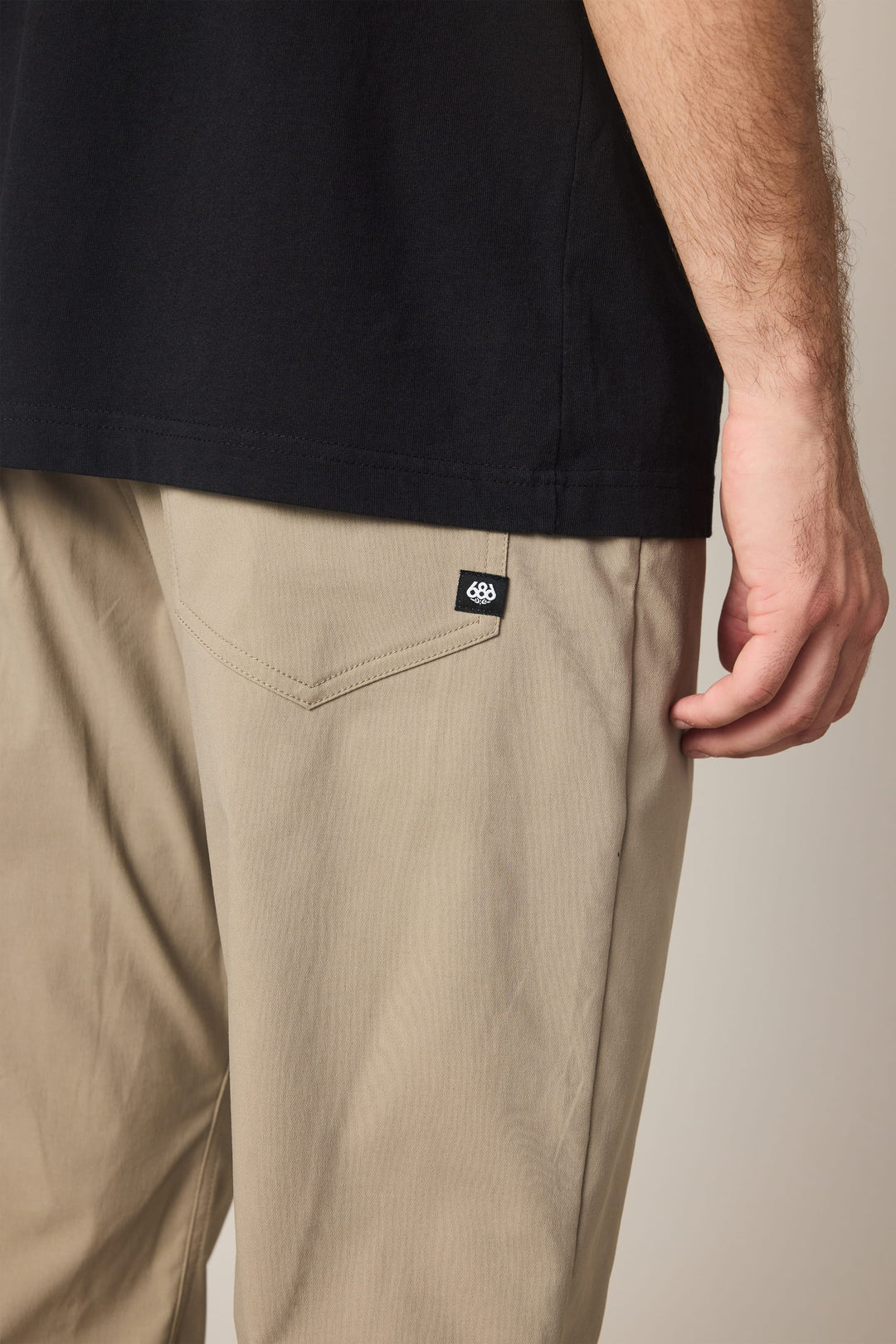 686 Men's Everywhere Relaxed Fit Pant - Timberwolf - Sun Diego Boardshop