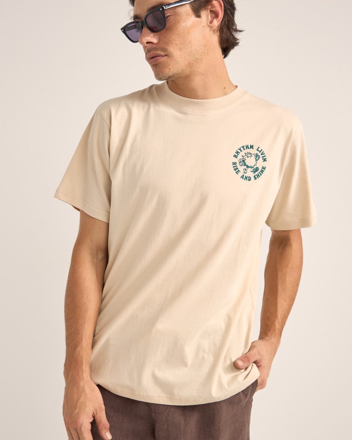 Rhythm Shine SS T-Shirt - MOONROCK - Sun Diego Boardshop