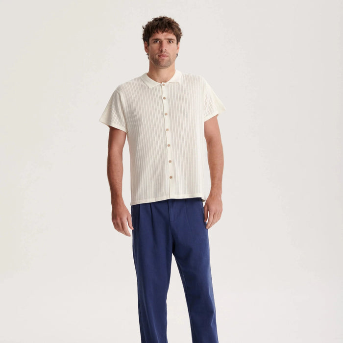 Critical Slide Intro Knit Shirt - White - Sun Diego Boardshop