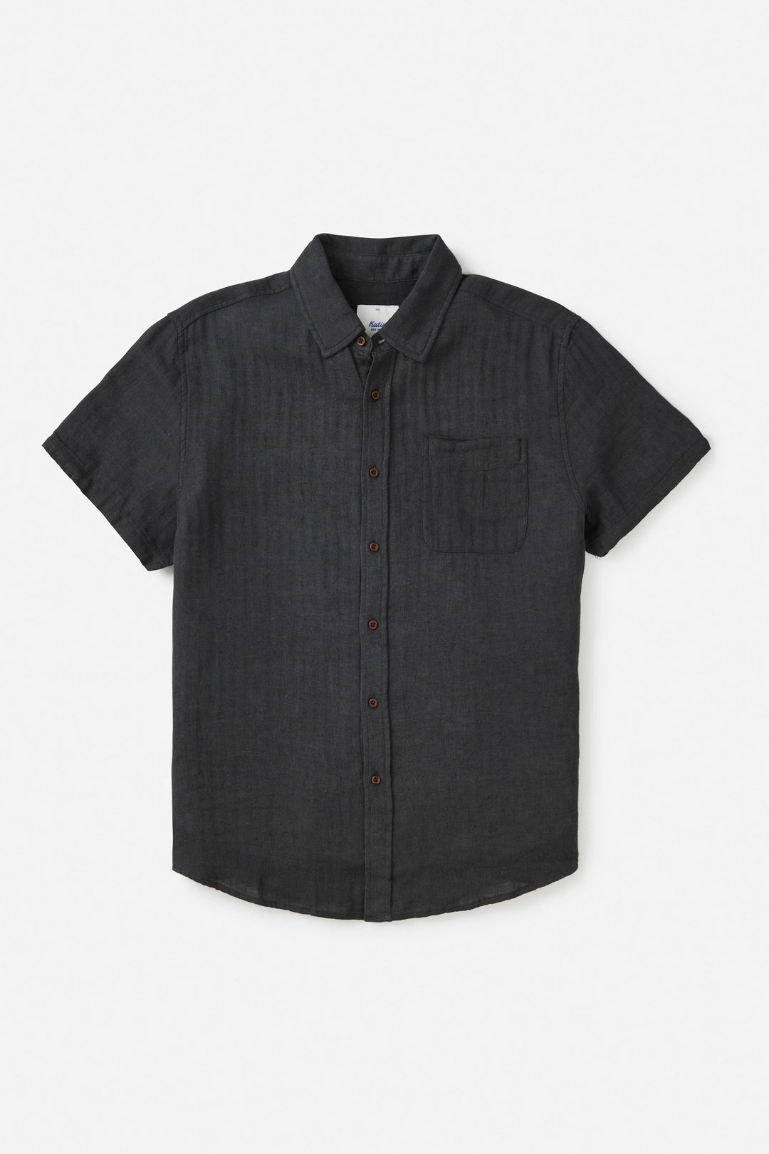 Katin Men's Alan Solid Shirt - Black Wash