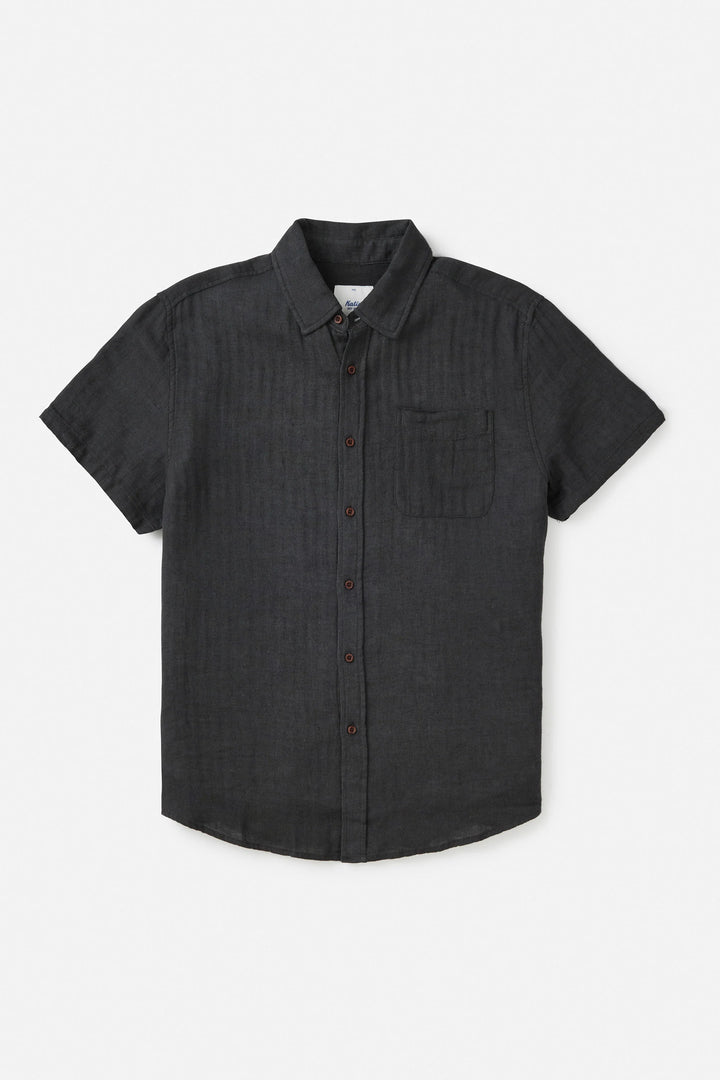 Katin Men's Alan Solid Shirt - Black Wash