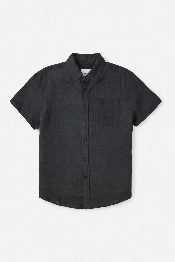 Katin Alan Solid Shirt - Black Wash - Sun Diego Boardshop