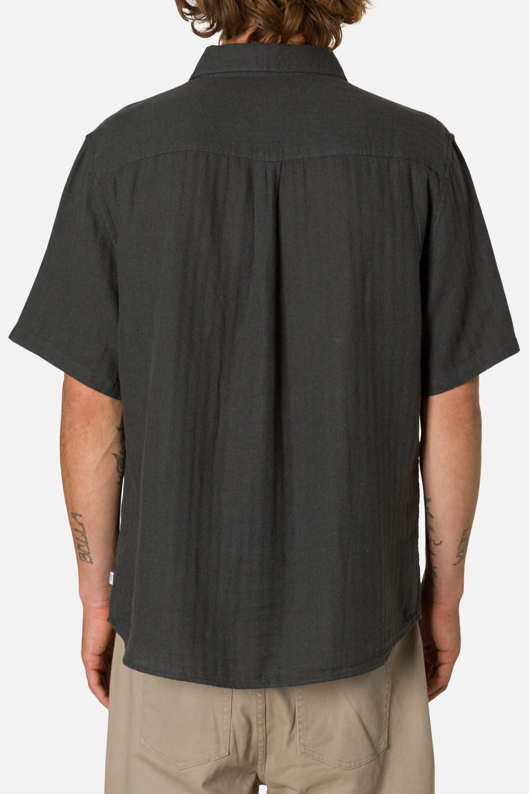 Katin Men's Alan Solid Shirt - Black Wash