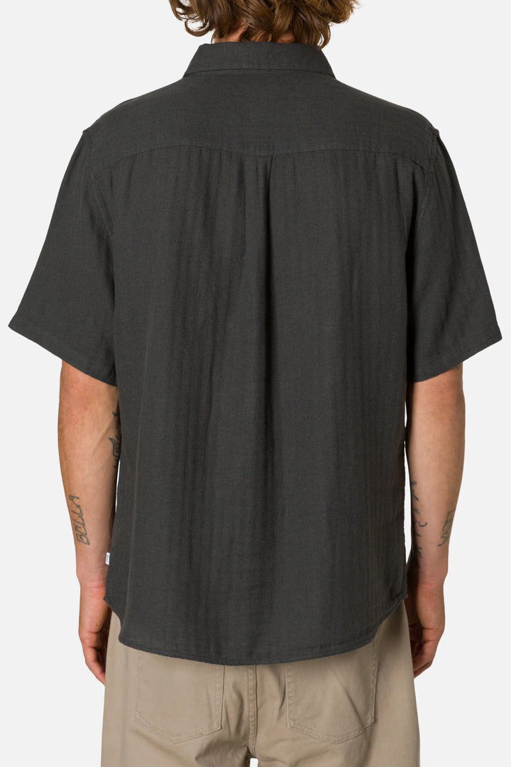 Katin Men's Alan Solid Shirt - Black Wash