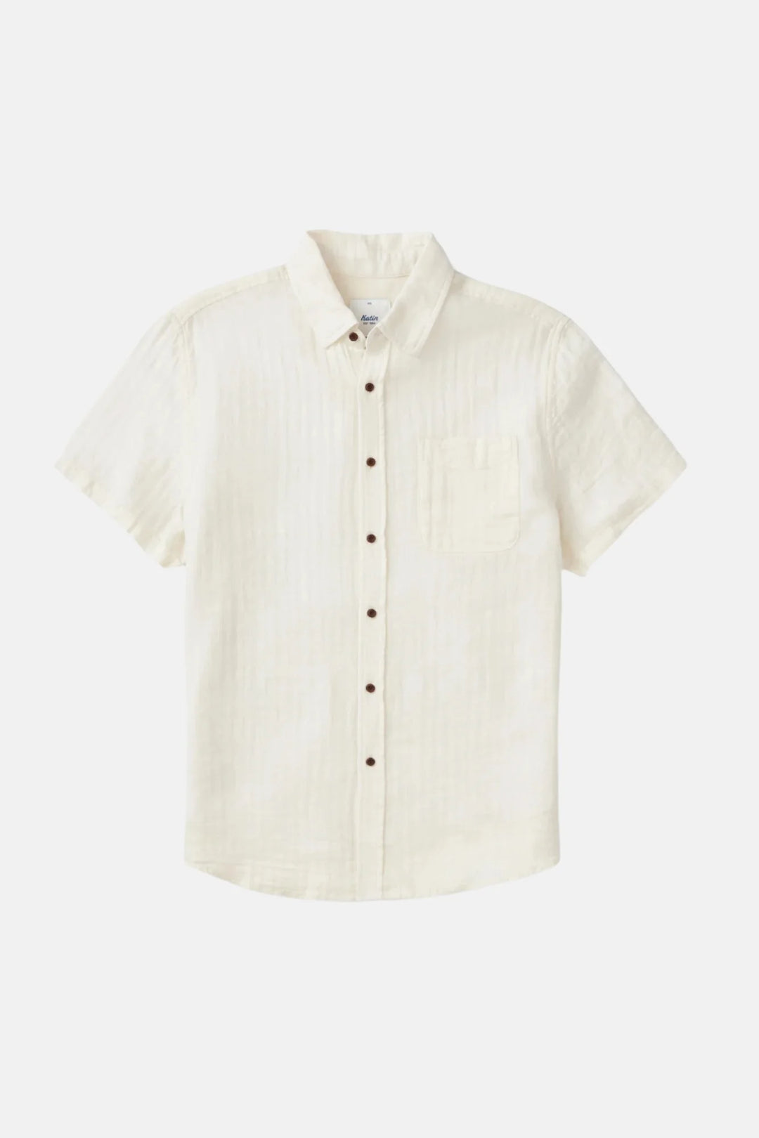Katin Men's Alan Solid Shirt - Vintage White