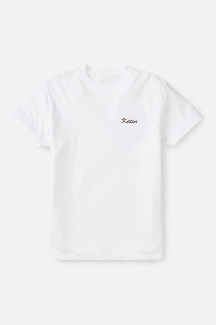 KATIN BREEZY TEE - WHITE - Sun Diego Boardshop