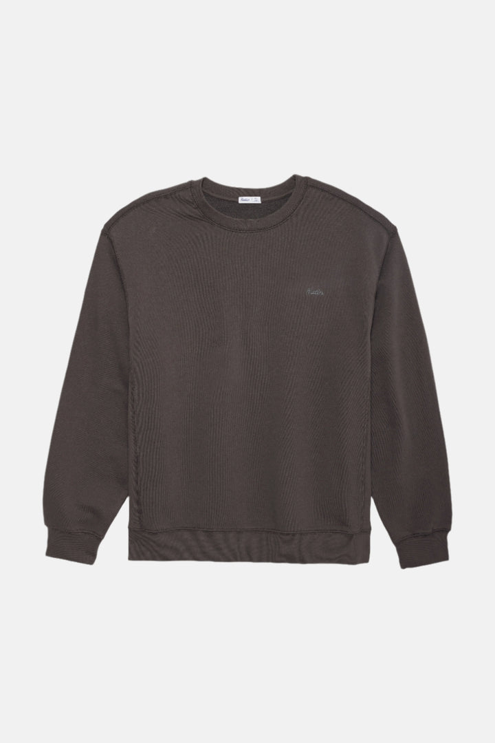 Katin Men's Embroidered Crewneck - Black Wash - Sun Diego Boardshop