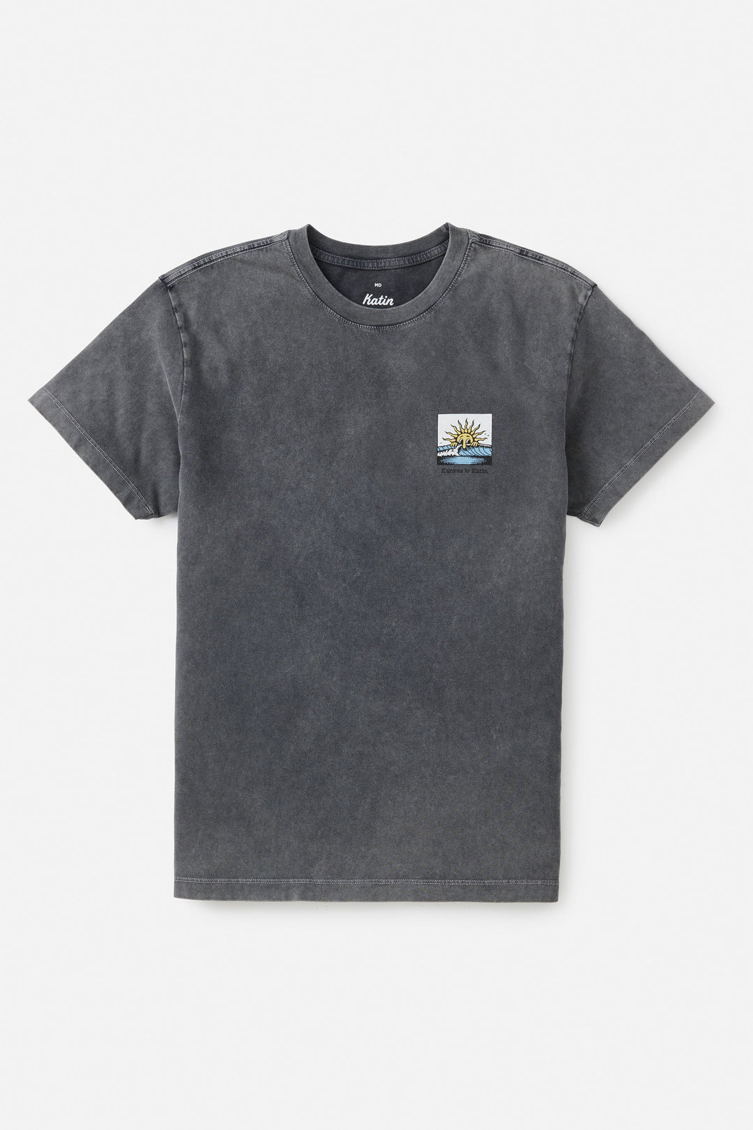 KATIN GLANCE TEE - BLACK SAND WASH - Sun Diego Boardshop