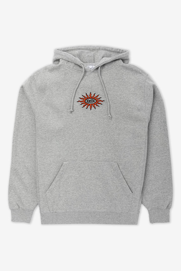 Katin Haze Embroidered Hoodie - Heather Gray