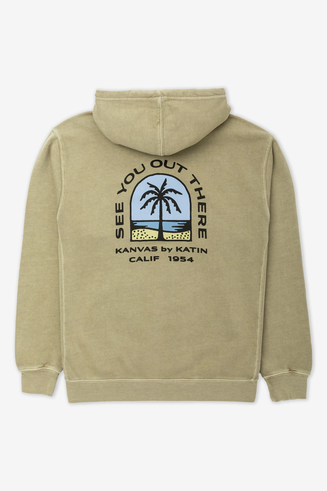 Katin Passage Zip Hood - Covert Green - Sun Diego Boardshop