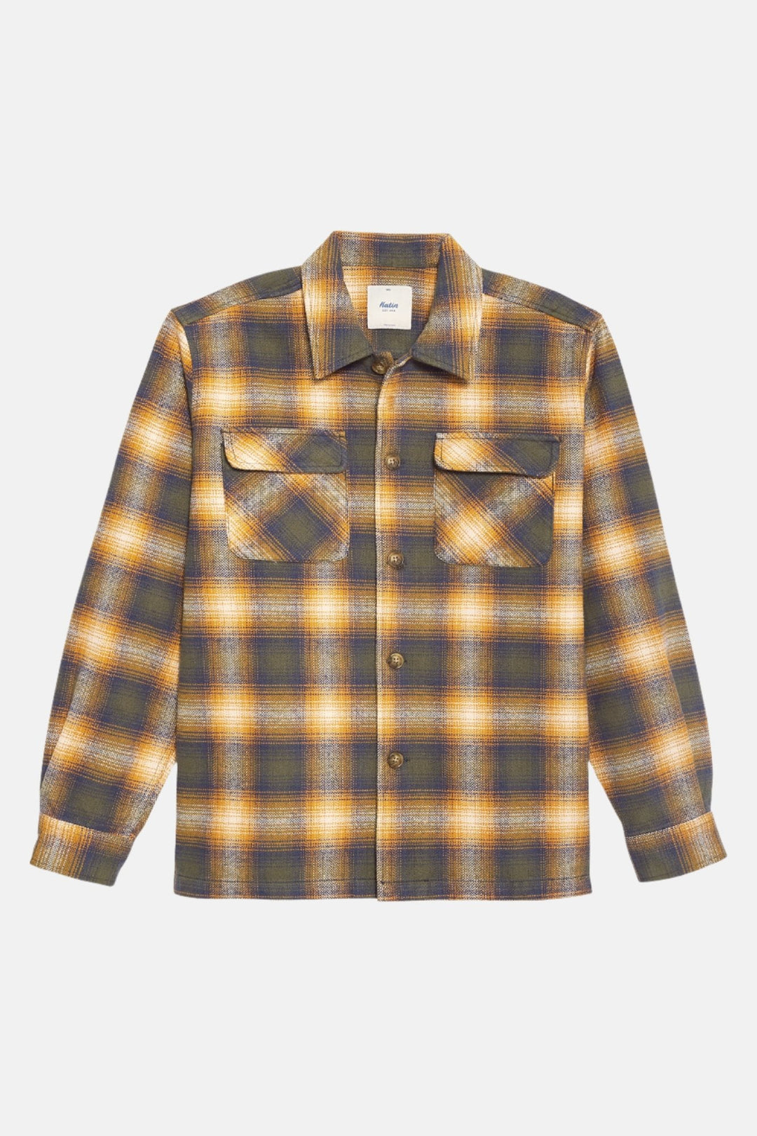 KATIN SHILOH FLANNEL - THYME - Sun Diego Boardshop